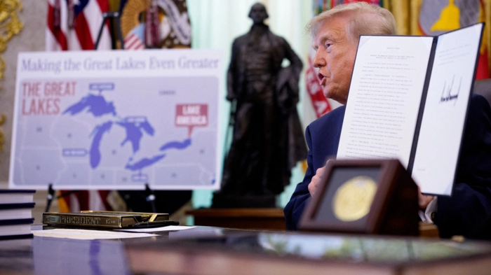Mit Trump hat die USA nun jetzt auch einen "Lake America"