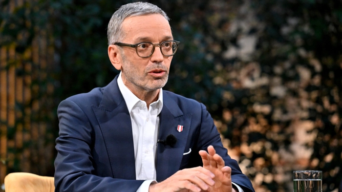 FPÖ-Bundesparteiobmann Herbert Kickl am Montag, 07. September 2026, im Rahmen des ORF-Sommergesprächs in Wien.