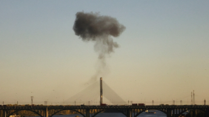 Brücke wurde bereits am Donnerstag angegriffen