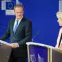 Donald Tusk und Ursula von der Leyen