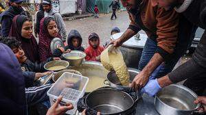 Hilfsorganisationen waren vor einer bevorstehenden Hungersnot im Gazastreifen.
