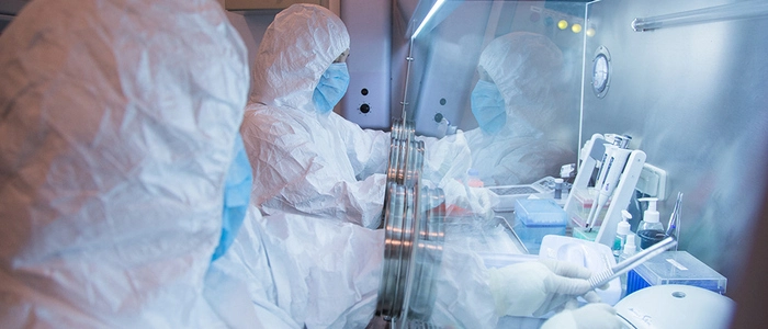 Ein undatiertes Foto des Pestforschungsinstituts in Irkutsk