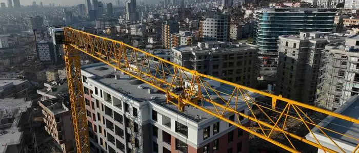 Viele Baustellen in Istanbul stehen derzeit still 