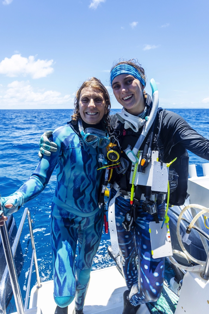  Sophie Kalkowski-Pope und ihre Mutter Jan Pope 