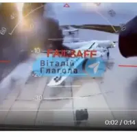 Ein Video zeigt den Einschlag einer Drohne in eine Tu-95