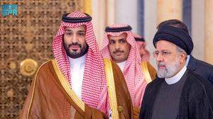 Historisches Treffen: Kronprinz Mohammed bin Salman empfing den iranischen Präsidenten Ebrahim Raisi