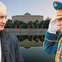 Völlig verschieden? Andrej Beloussow: Putins neuer Verteidigungsminister (l.). Sein Vorgänger Sergej Schoigu (r.) wurde weggelobt