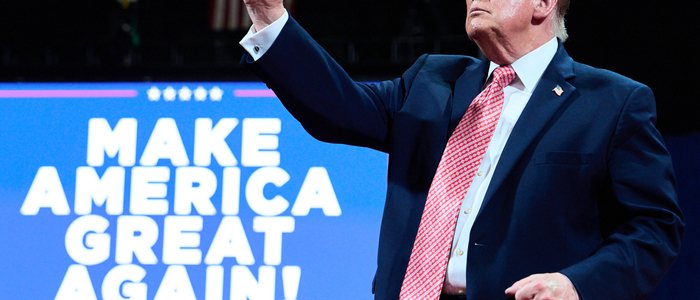 Präsident Donald Trump ist mittlerweile voll in den Wahlkampf eingestiegen