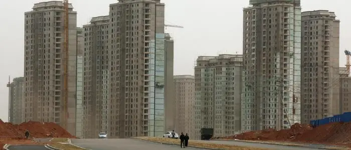 China kämpft schon seit Jahren mit einem massiven Geburtenrückgang. In Ordos Kangbashi wurden Hochhäuser gebaut, in die vermutlich nie jemand einziehen wird