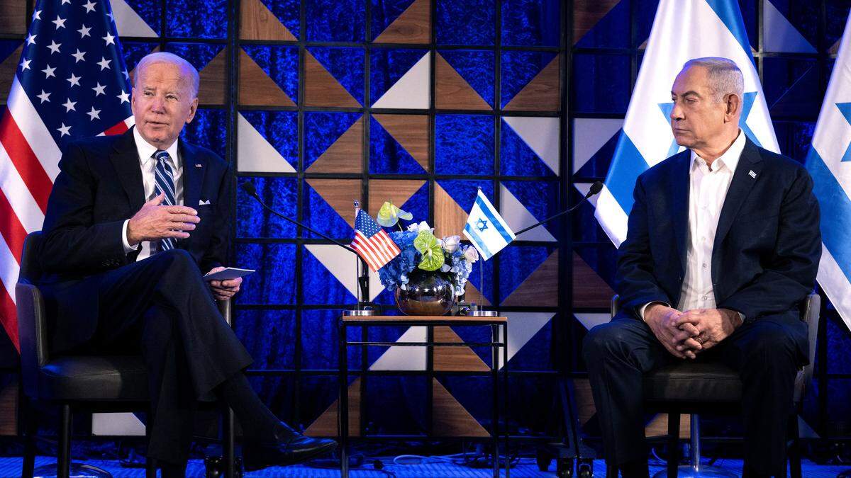 Biden und Netanjahu hatten sich in den vergangenen Wochen mehrmals über eine Zwei-Staaten-Lösung ausgetauscht. Die Fronten sind allerdings verhärtet-