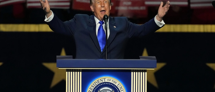 Beim Parteitag in Dallas versucht Trump derzeit, die republikanischen Wähler zu animieren. Der Partei droht bei den Midterms eine Niederlage