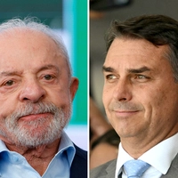 Umfragen zufolge kommt Lula bei der Wahl am Sonntag auf 37 bis 46 Prozent der Stimmen. Flávio Bolsonaro kann mit 33 bis 43 Prozent rechnen.