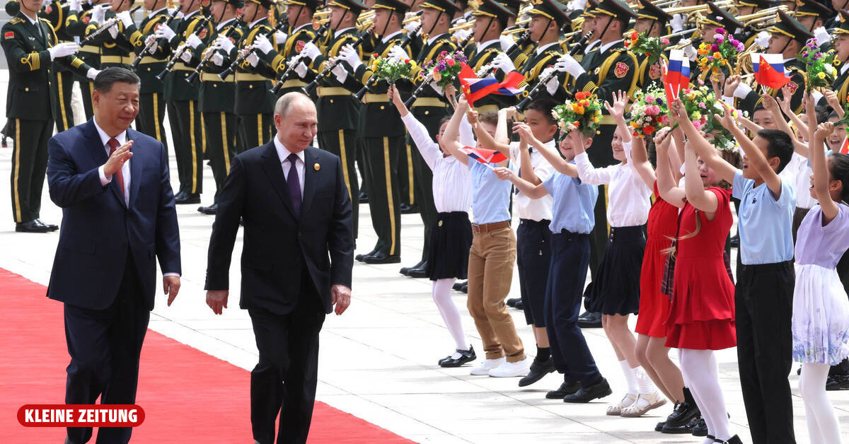 Nach Donald Trump: Jetzt tanzt Putin mit Xi Jinping