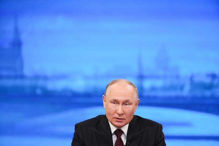 Will bis mindestens 2030 im Amt bleiben: Kriegstreiber Putin