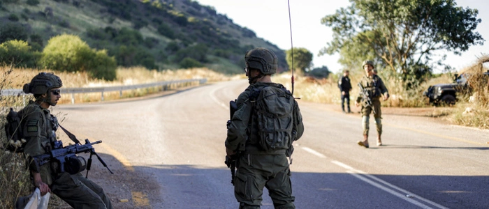 Israels Armee in Alarmbereitschaft (Illustration)