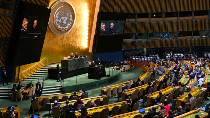 Iranische Delegation ist für die UNO-Generalversammlung in New York