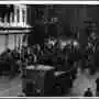 Kommunistische Demonstranten in der Wiedner Hauptstraße 1950.