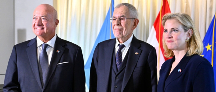 Stocker, Van der Bellen und Meinl-Reisinger bei UNO in New York