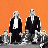 Große Bühne mit US-Kollege Marco Rubio, harter Alltag zuhause mit Dengler, Babler, Stocker, Kickl und Co: Neos-Chefin Meinl-Reisinger