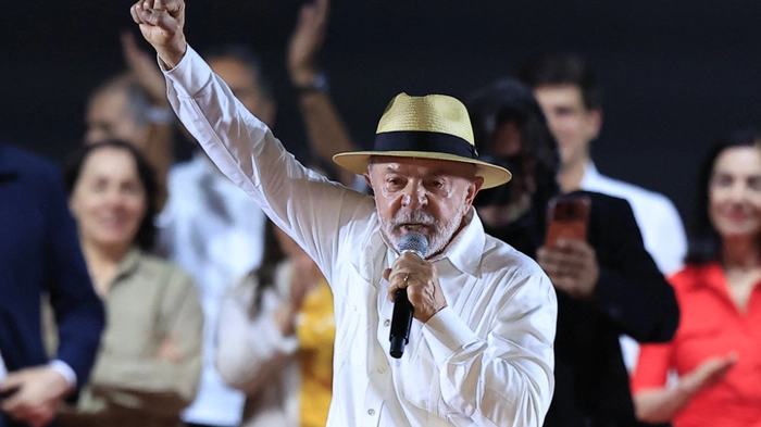 Brasiliens Präsident Luiz Inacio Lula da Silva  auf PT-Parteitag