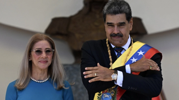 Cilia Flores und Nicolas Maduro
