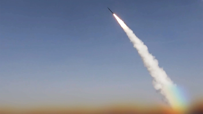 Der Abschuss einer Rakete der Houthis (Archivbild)