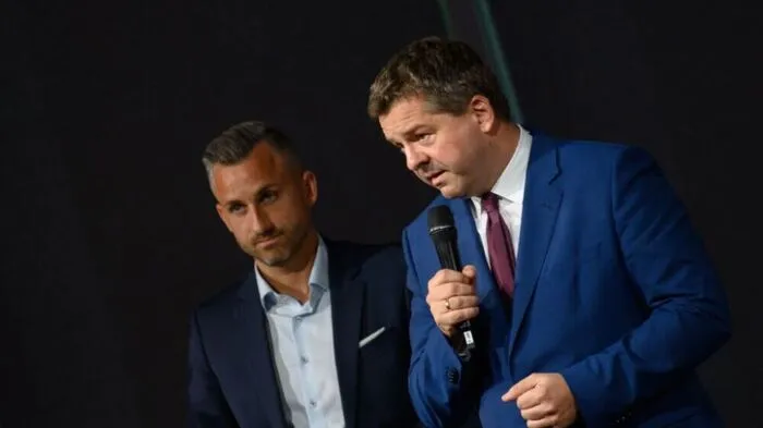 Ulrich Siegmund und Sven Schulze (von links)