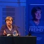 Merkel am Montagabend bei ihrer Lesung in Wien