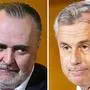 Hauptgegner: Landeshauptmann Doskozil (l.) und FPÖ-Chef Hofer