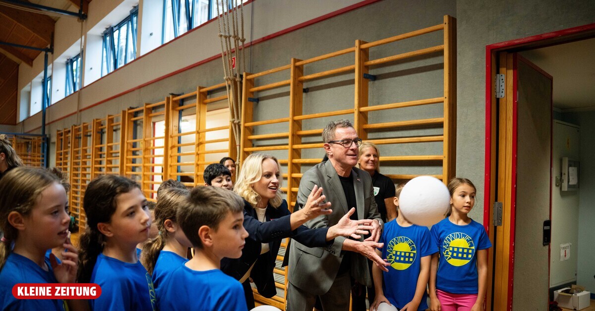 Teamchef Peacock als Botschafter: “Daily Movement Unit” wird in Schulen und Kindergärten erweitert