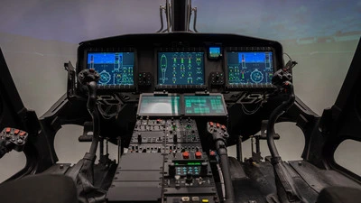 Die AW169-Hubschrauber sind mit Autopilot ausgestattet. Wird der ausgeschaltet, wird es auch im Simulator holprig. 