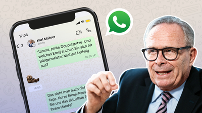 Der Wiener ÖVP-Chef Mahrer „sprach“ via WhatsApp mit uns.