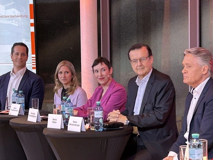 Fünf Köpfe und ebenso viele Meinungen zum ORF: König, Thalhammer, Brandstötter, Mahr und Westenthaler (v.l.)