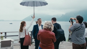 Eine Szene, kurz vor seinem ORF-Sommergespräch: Andreas Babler im Film