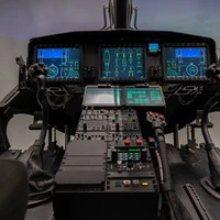 Die AW169-Hubschrauber sind mit Autopilot ausgestattet. Wird der ausgeschaltet, wird es auch im Simulator holprig.