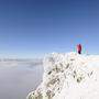Gipfelkreuz des Unterbergs, 1342m, Niederösterreich, Österreich, Europa - 20141004_PD8286 - Rechteinfo: Rights Managed (RM)