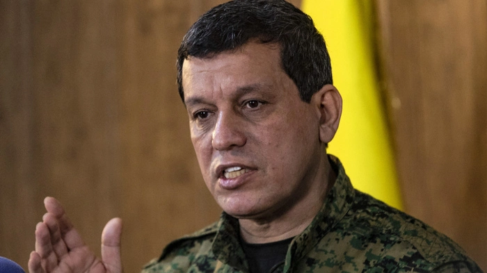 Der syrische Kurdenführer Mazloum Abdi