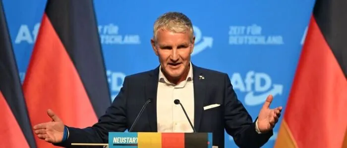 Thüringens AfD-Chef Björn Höcke gilt als besonders radikal (Archivbild)