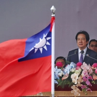Taiwans Präsident Lai Ching-te bei Rede zum Nationalfeiertag