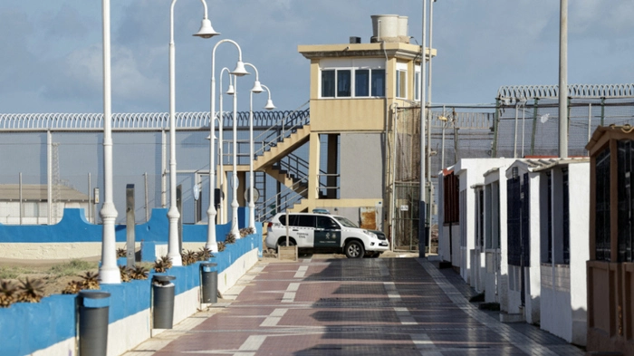 Grenzzaun in Melilla
