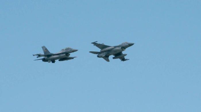 Drohne wurde von F16-Jet abgeschossen (Archivbild)