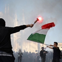 Auch in Italien kommt es seit Tagen zu Protesten