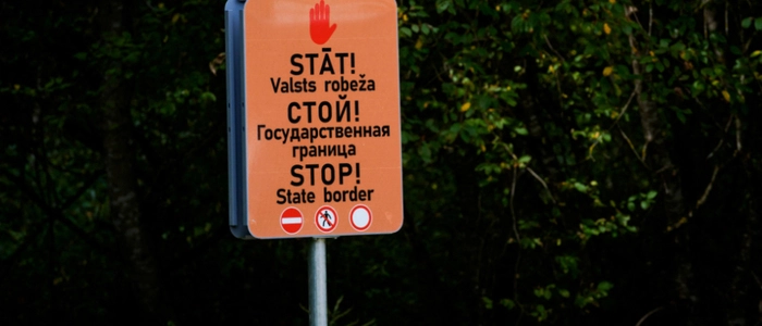 Aufregung an der Grenze Lettland-Belarus