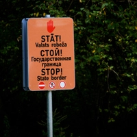 Aufregung an der Grenze Lettland-Belarus