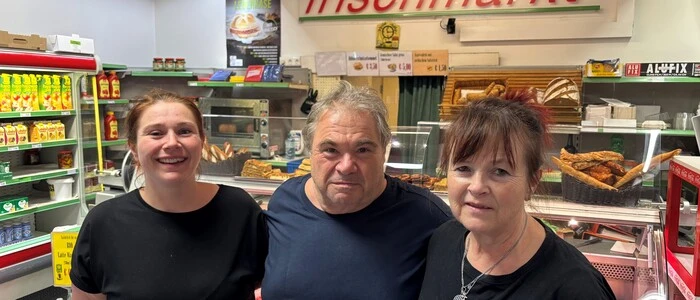 Heinold Langer mit Tochter Melanie und Frau Maria: „Ohne die beiden wäre es nicht gegangen!“