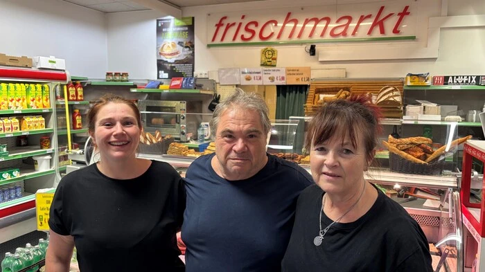 Heinold Langer mit Tochter Melanie und Frau Maria: „Ohne die beiden wäre es nicht gegangen!“