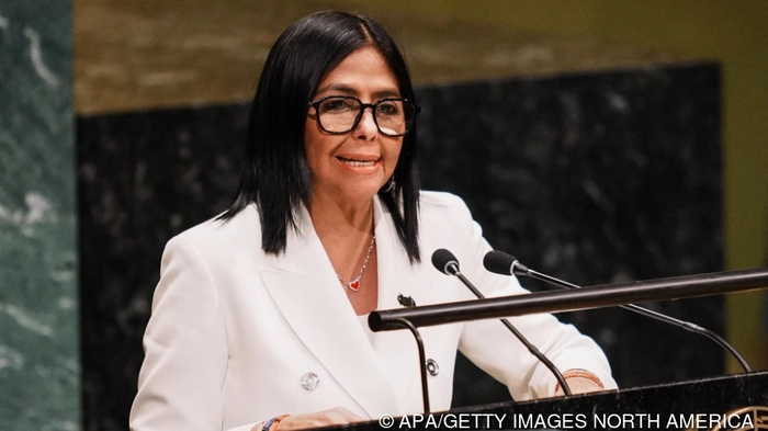 Delcy Rodriguez sprach vor der UNO