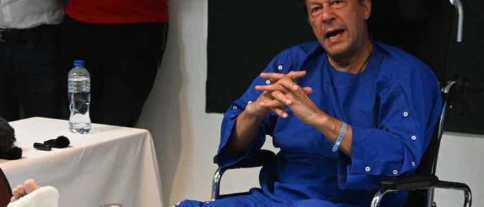 Imran Khan im Jahr 2022