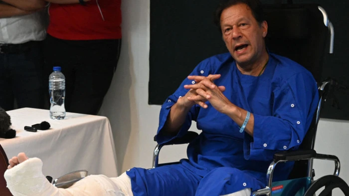 Imran Khan im Jahr 2022