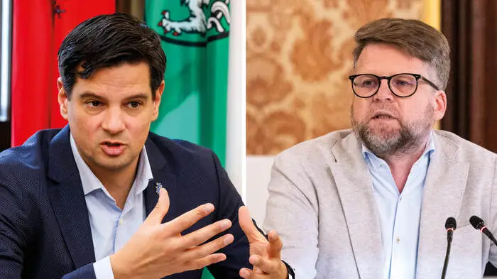 Asyllandesrat Hannes Amesbauer (FPÖ) steht in der Kritik von SPÖ-Klubchef Hannes Schwarz